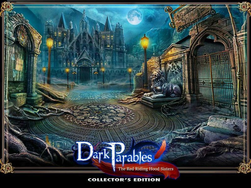 Gothic Castle Courtyard — Blue