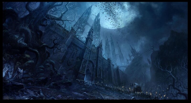 Gothic Castle Ruins