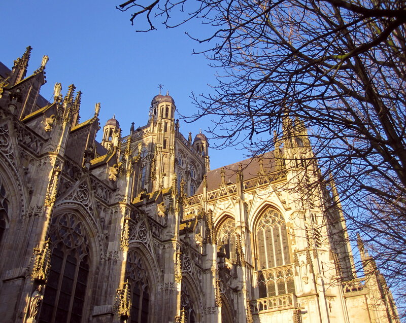 Gothic Cathedral — Blue