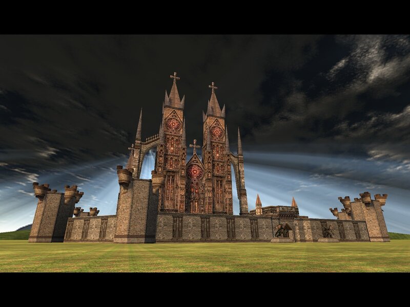 Gothic Cathedral Castle