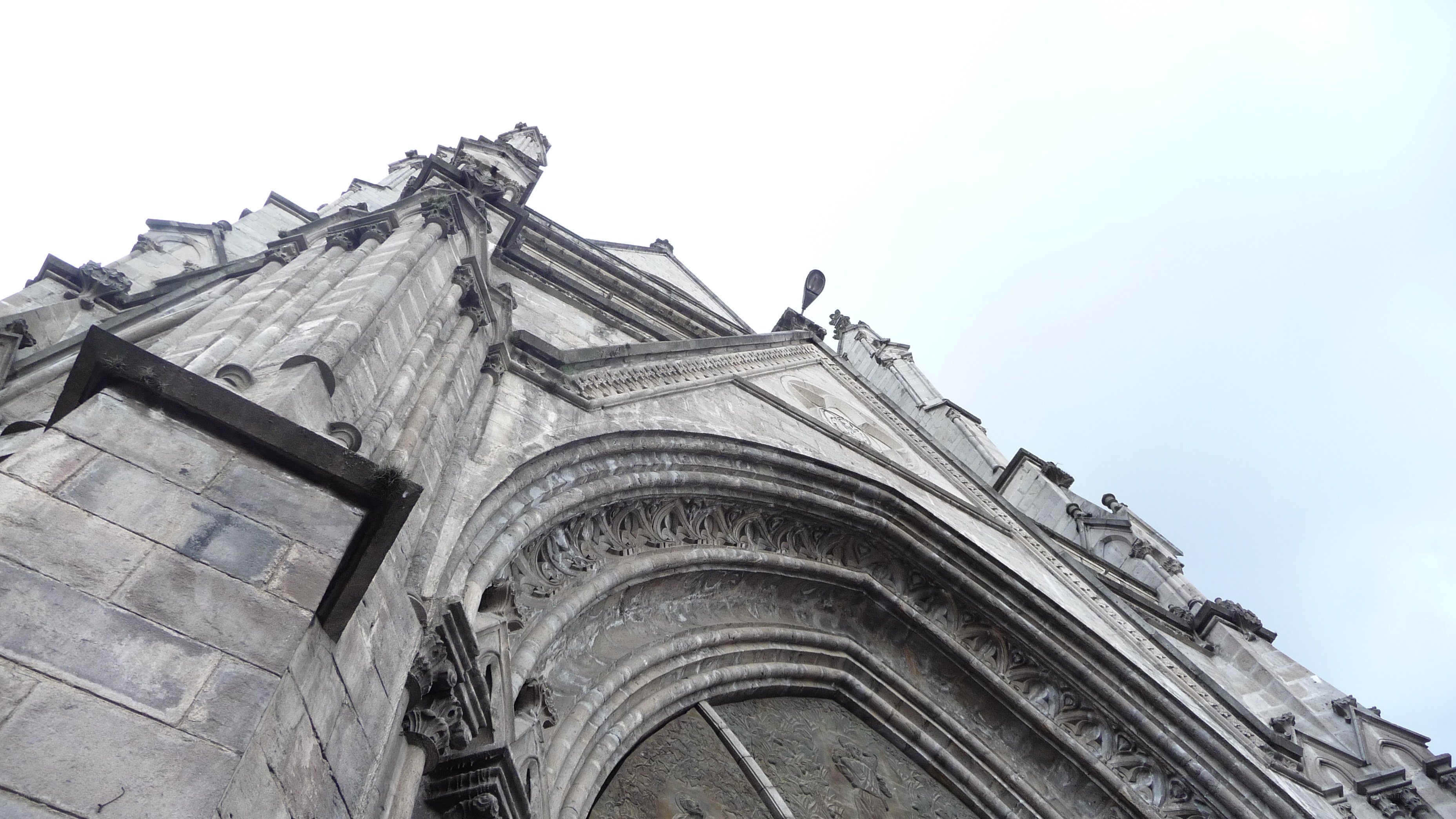 gothic cathedral facade