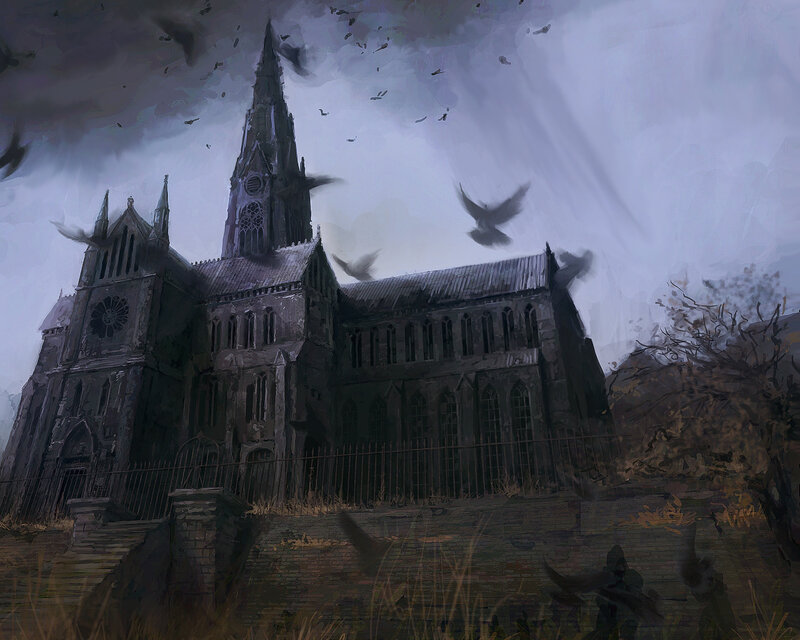 Gothic Cathedral — Gray