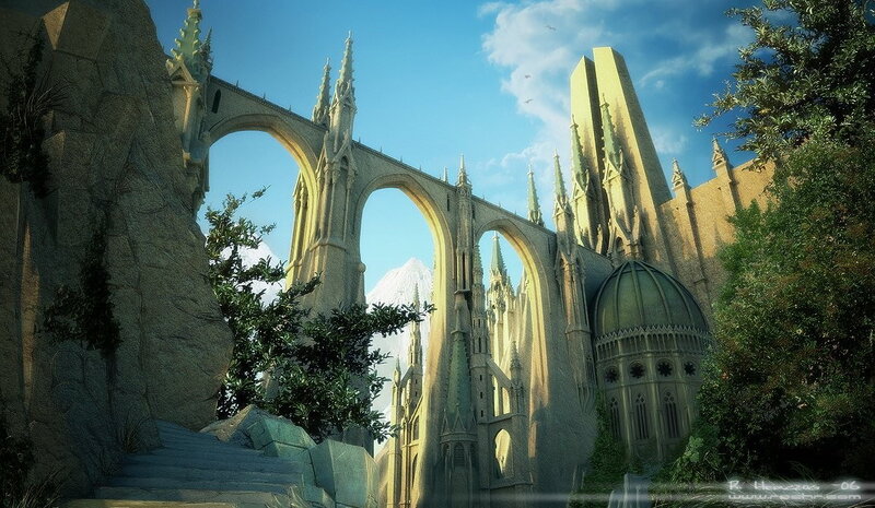 Gothic Cathedral Ruins