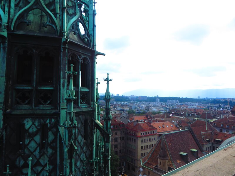 Gothic Cathedral Spire — Green