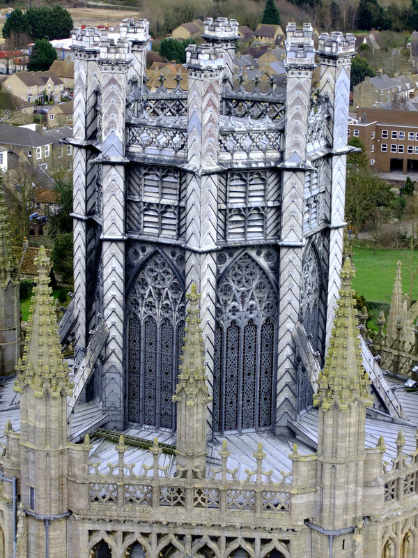 Gothic cathedral spire