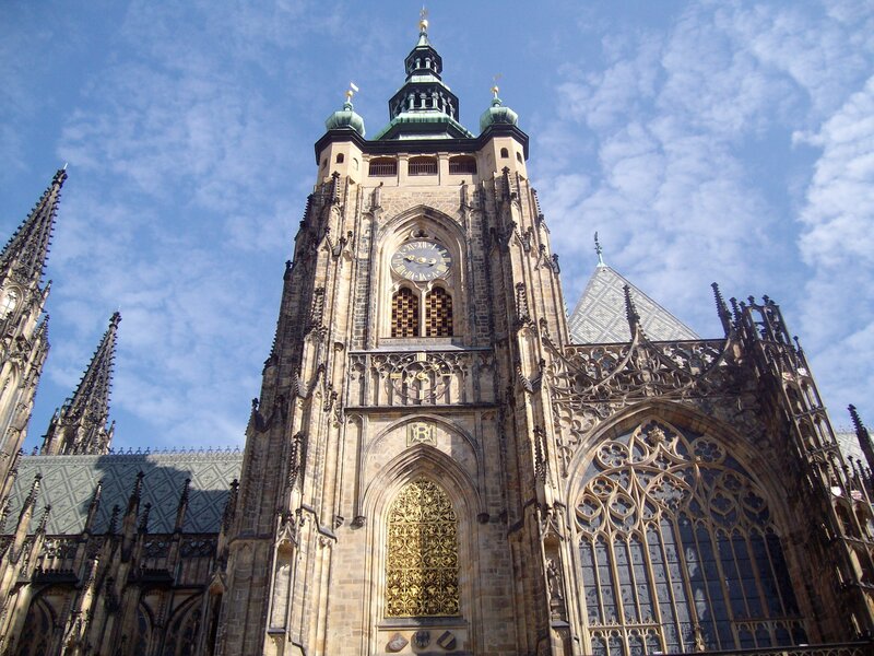 Gothic Cathedral Tower