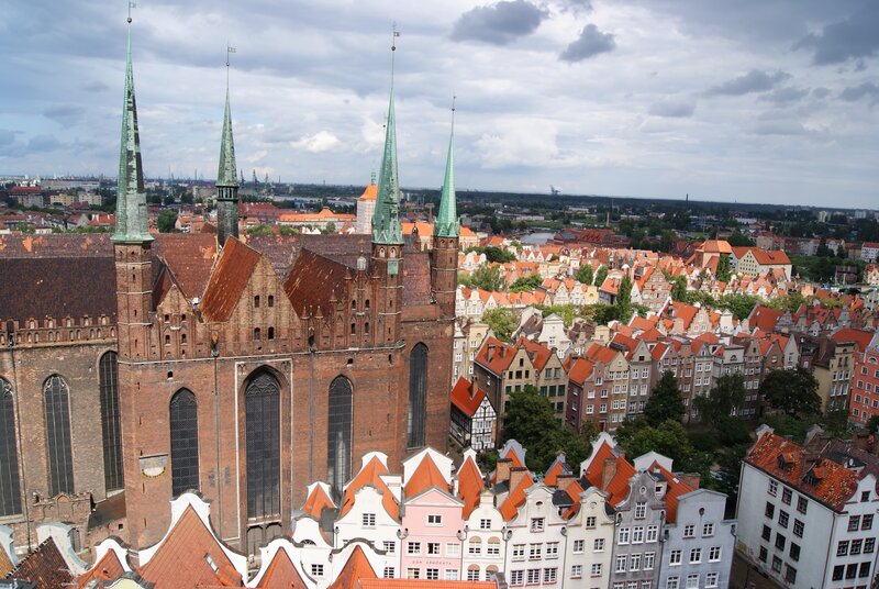 Gothic church in Gdansk