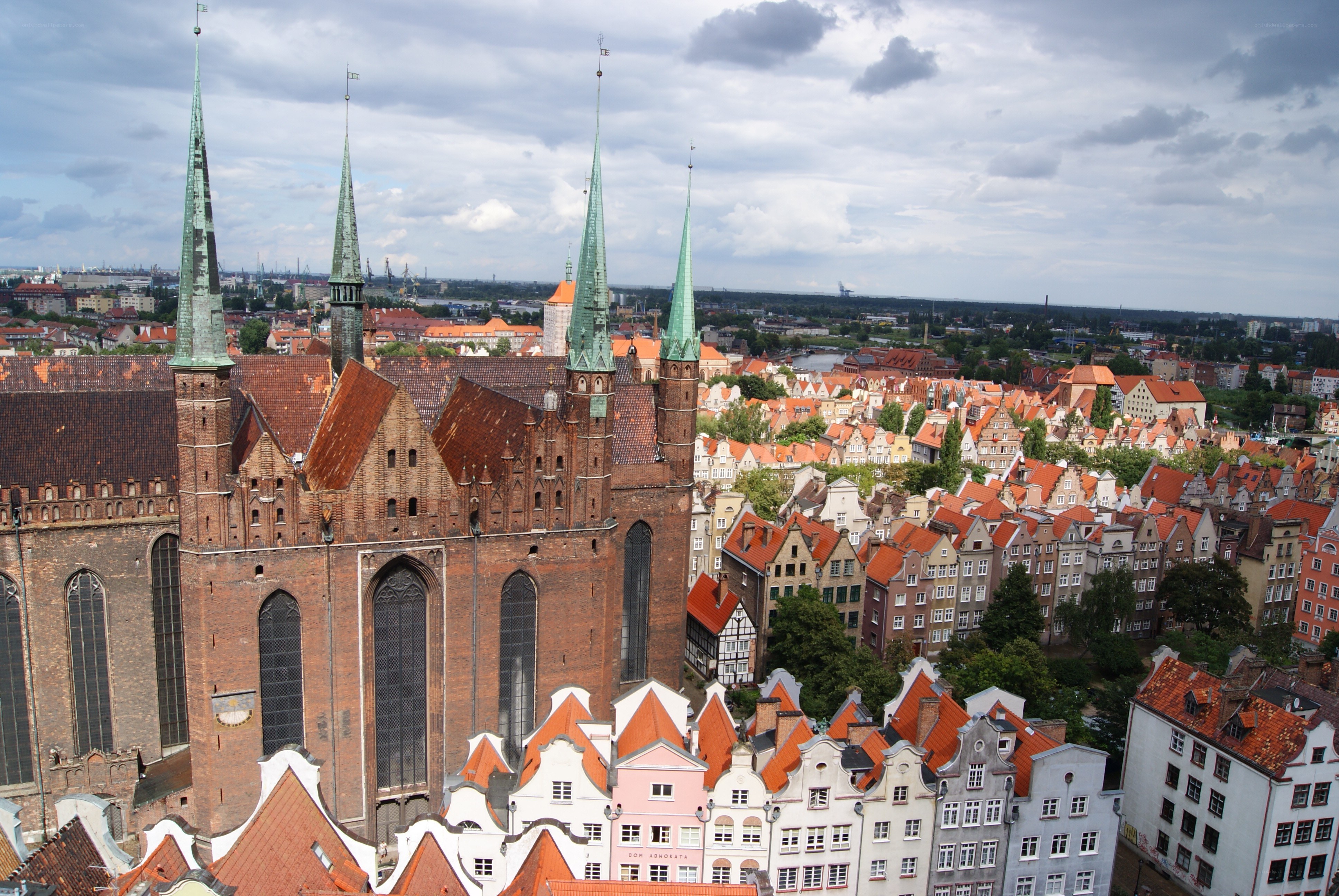 Gothic church in Gdansk