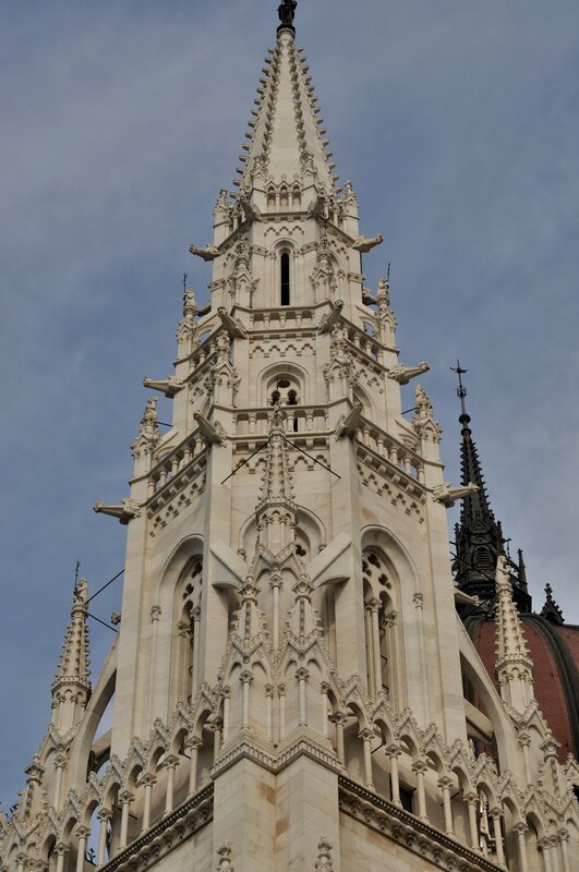 Gothic church spire