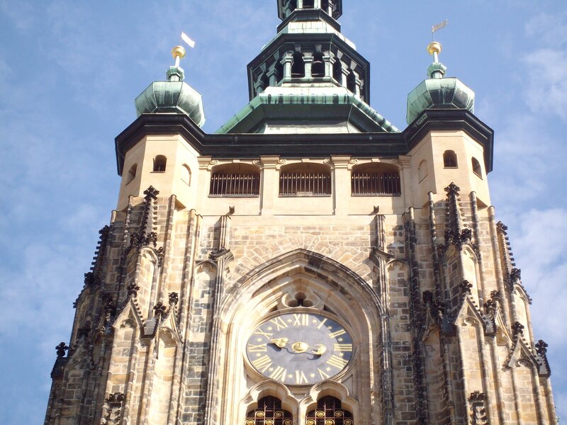 Gothic clock tower