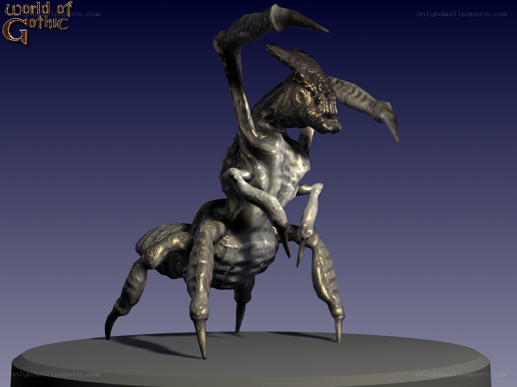 Gothic creature model