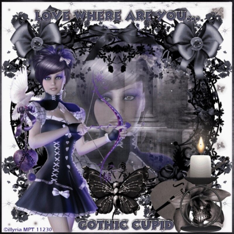 Gothic Cupid Character