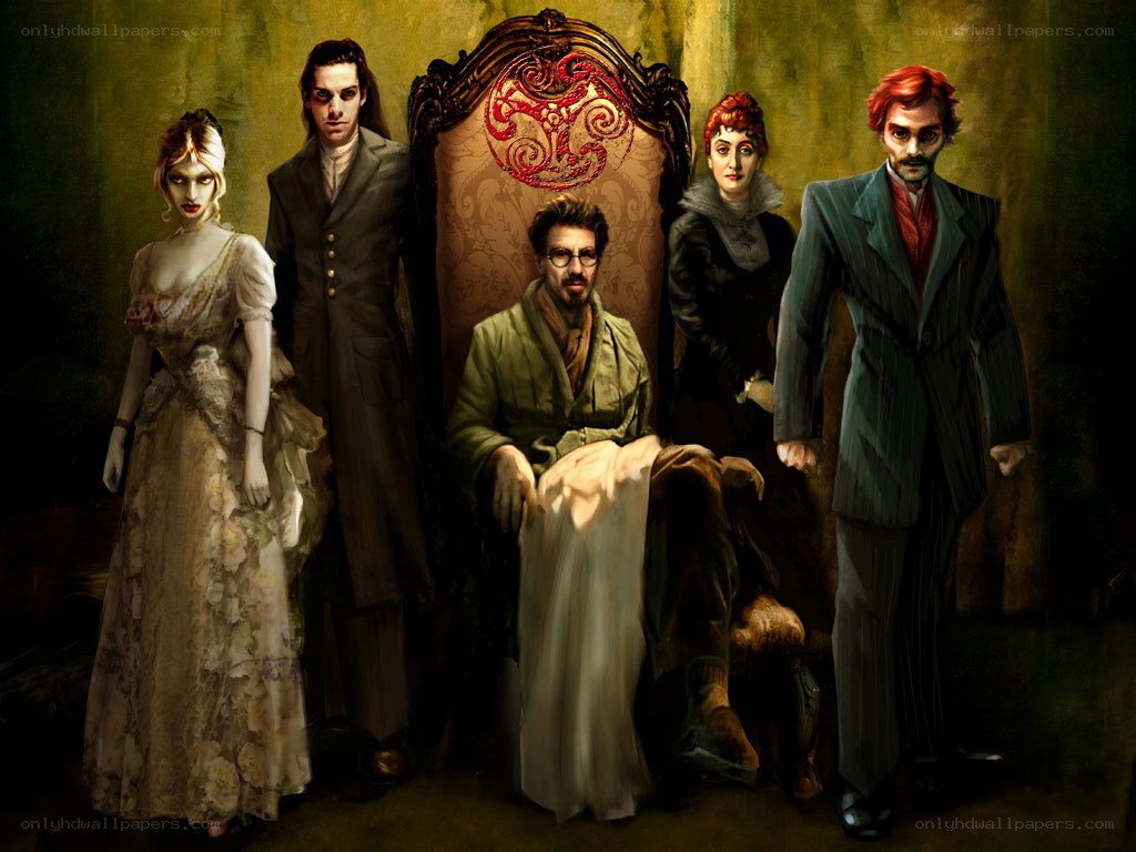 Gothic family portrait