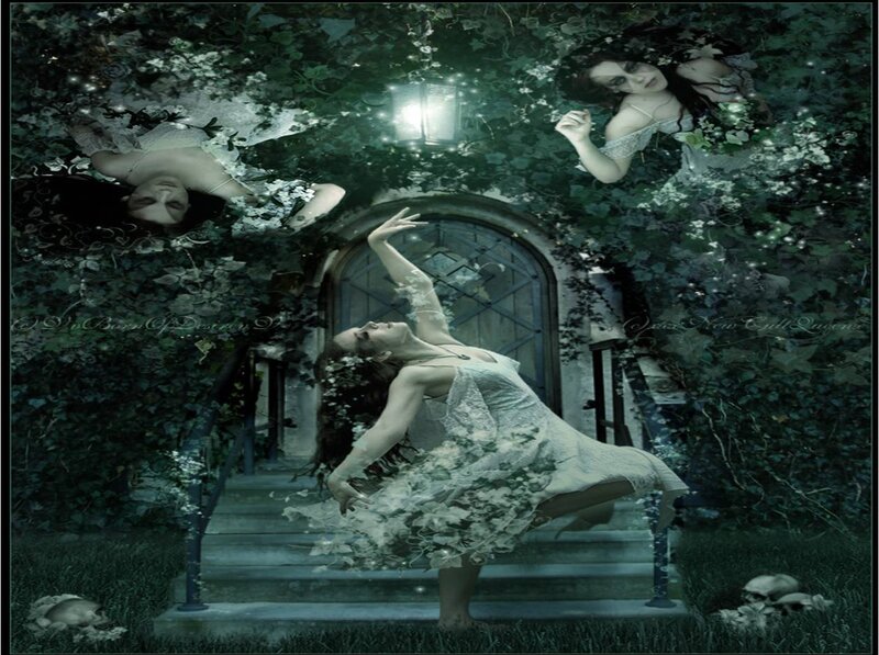 Gothic garden dancer
