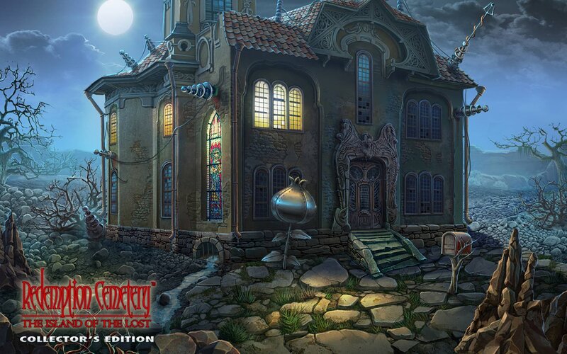 Gothic House on Rocky Island