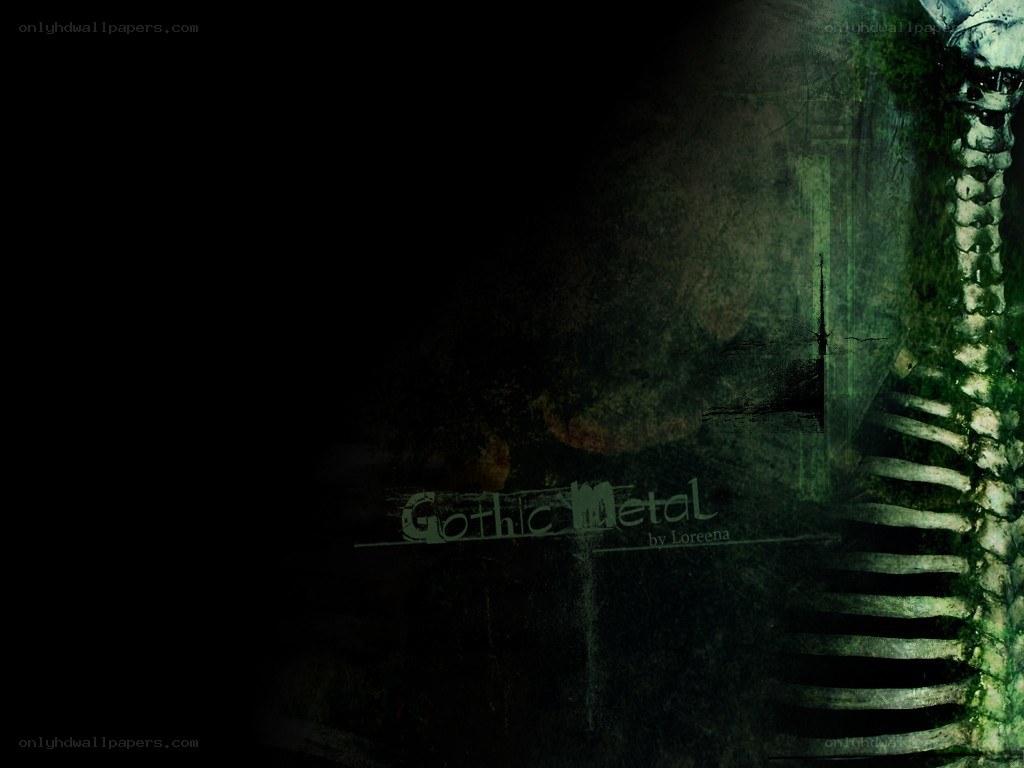 Gothic metal artwork