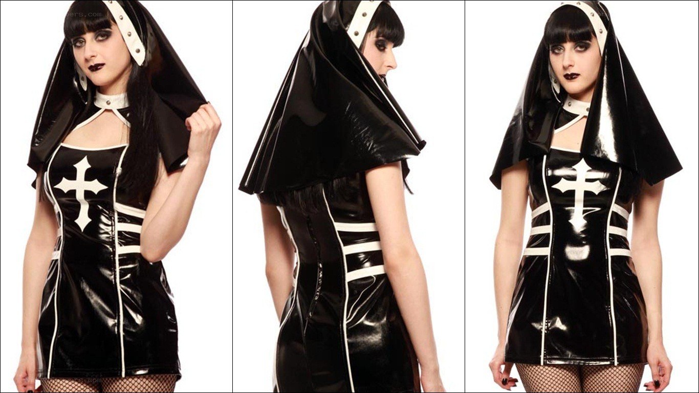 gothic nun costume