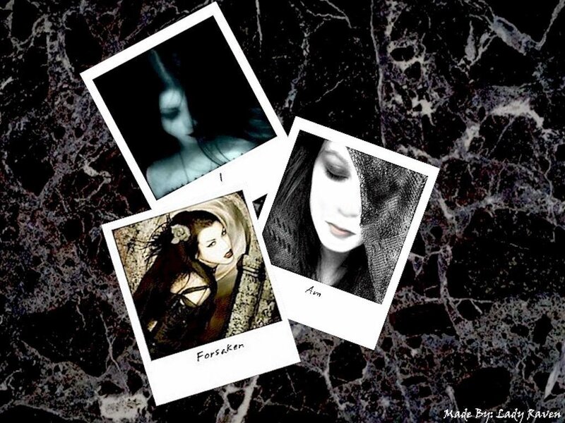 Gothic photos on marble