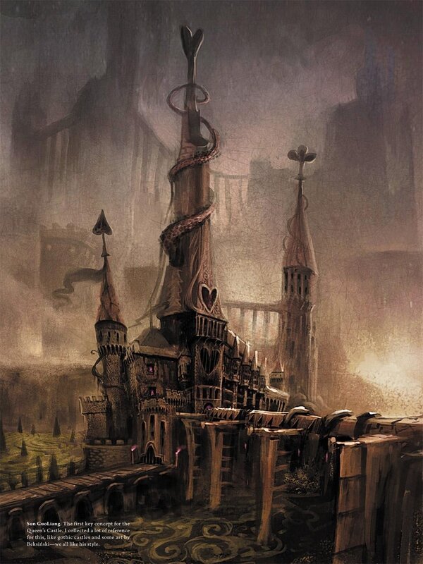 Gothic Queen's Castle Concept