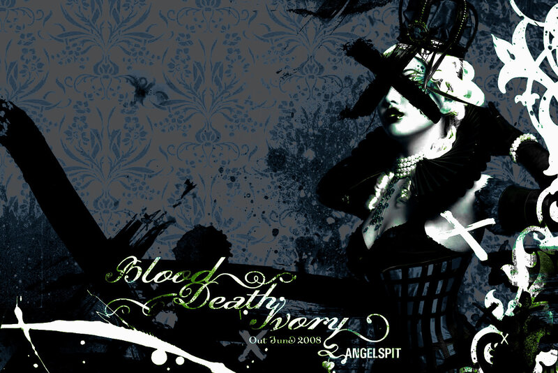 Gothic woman with mask