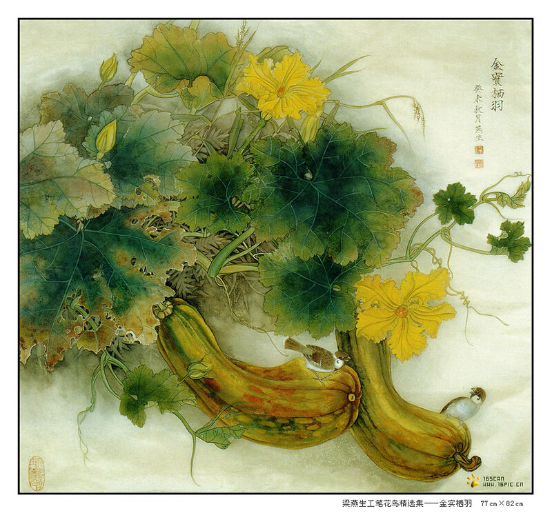 Gourds and Birds