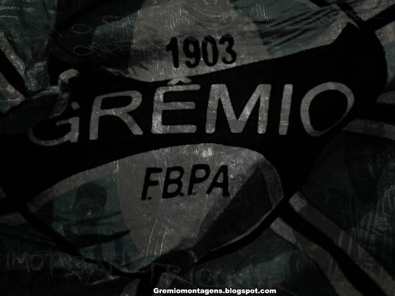 Grêmio Football Club Logo — Black