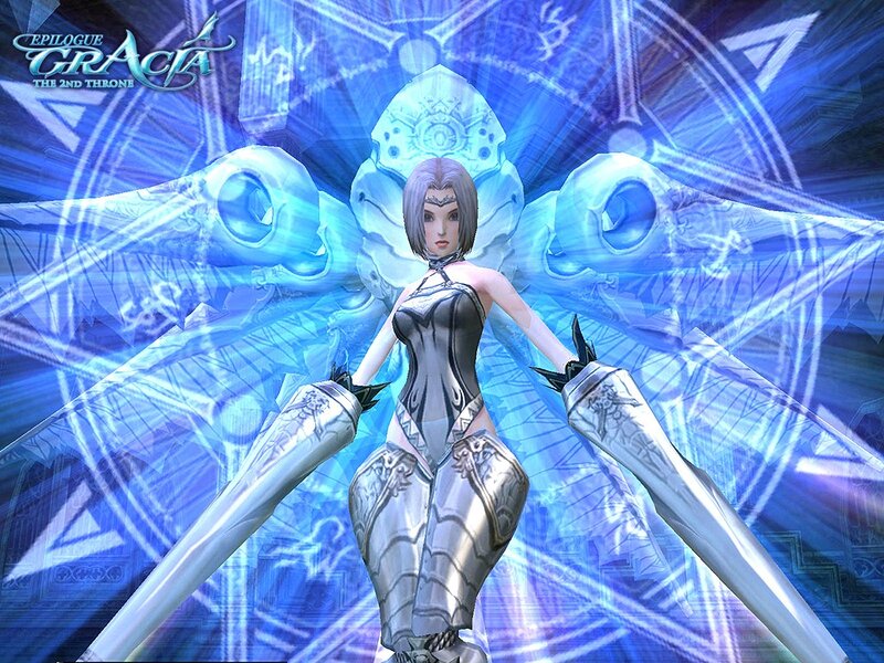 Gracia character with wings