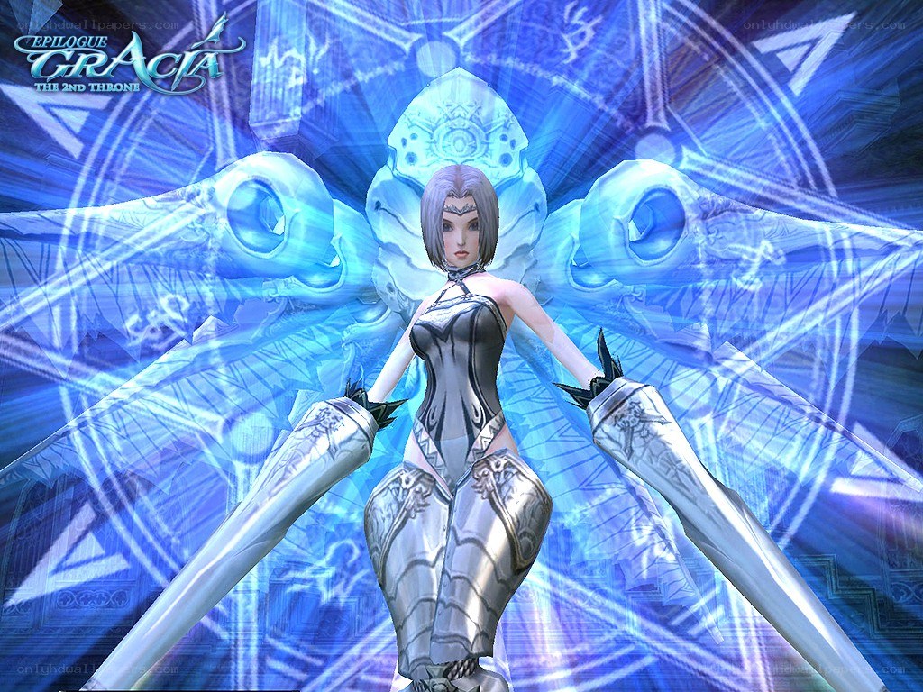Gracia character with wings