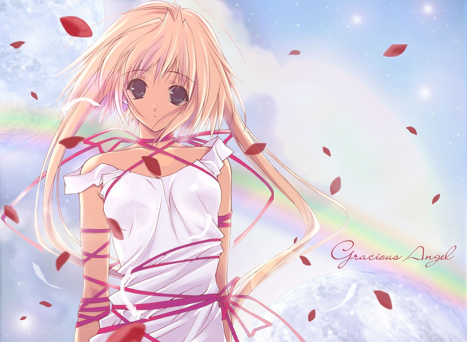 gracious angel anime art