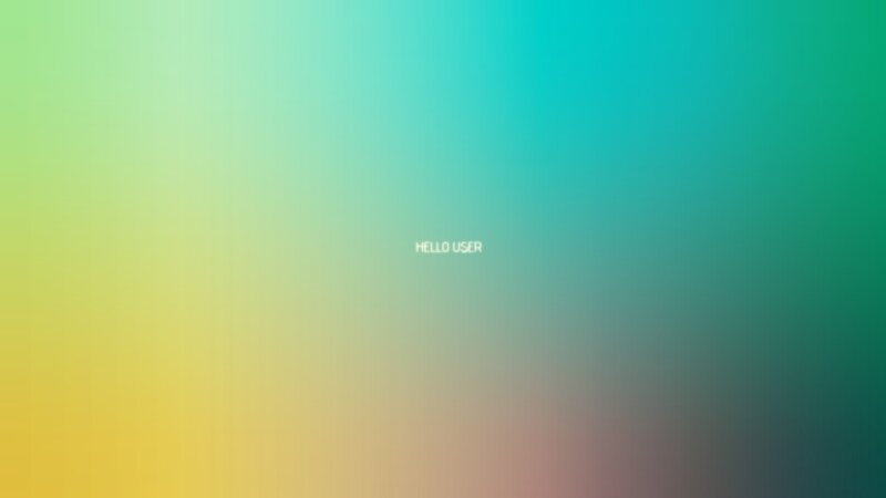 Gradient Background — Green, Calm, Abstract