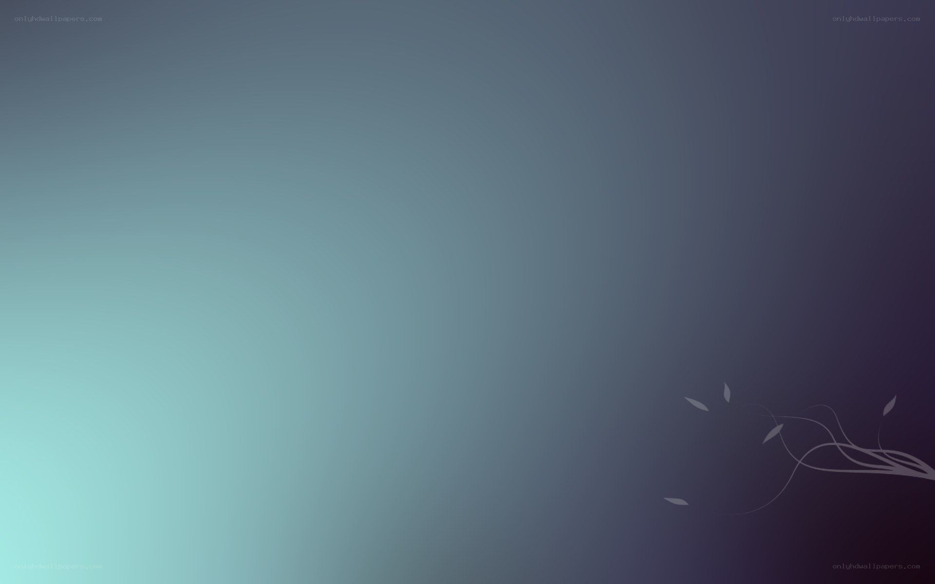 gradient background with floral design