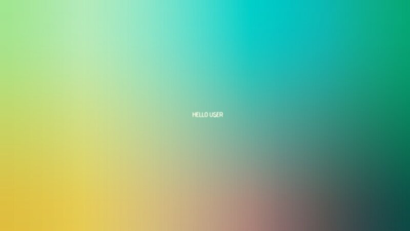 gradient background with text