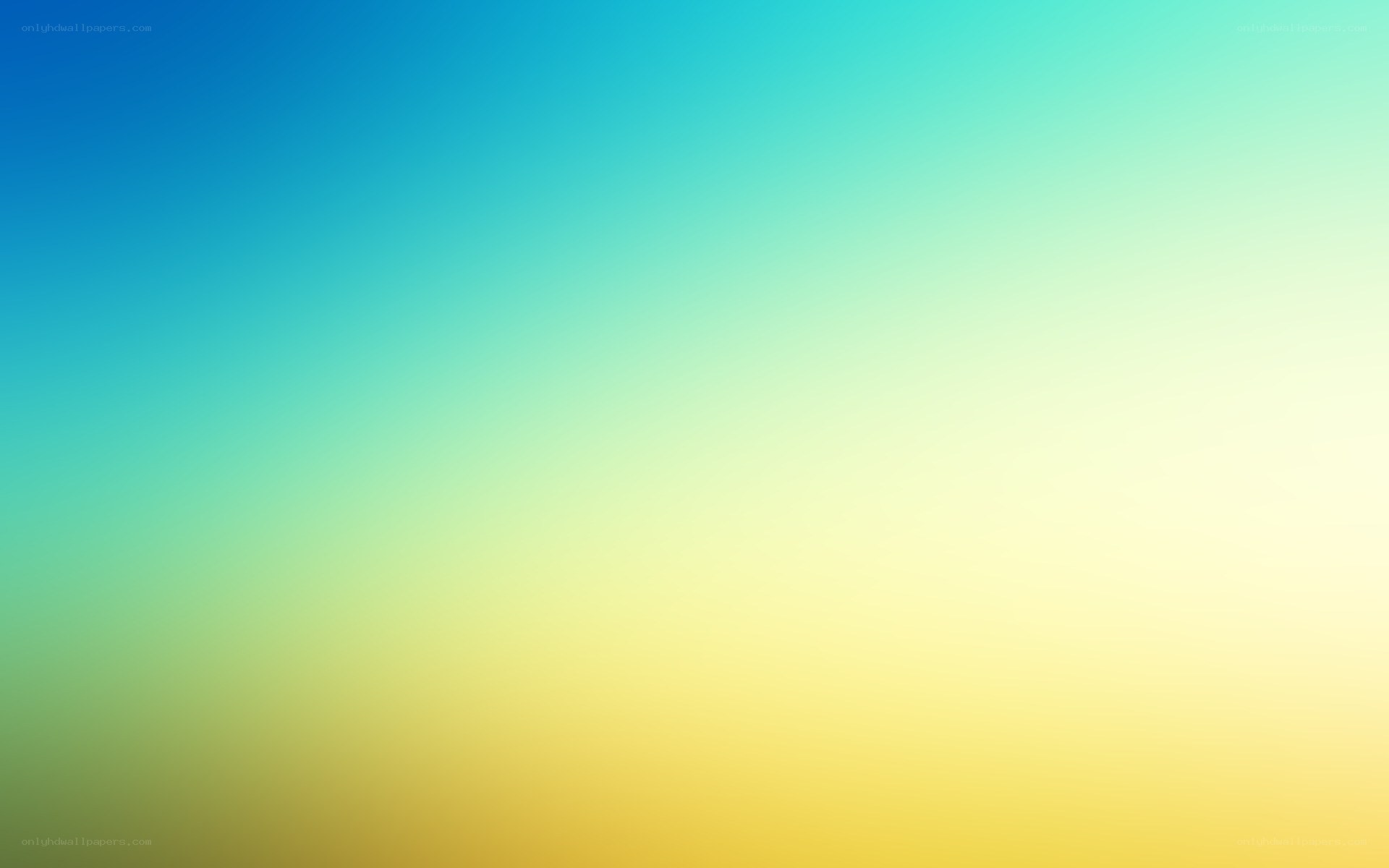 gradient blue to yellow