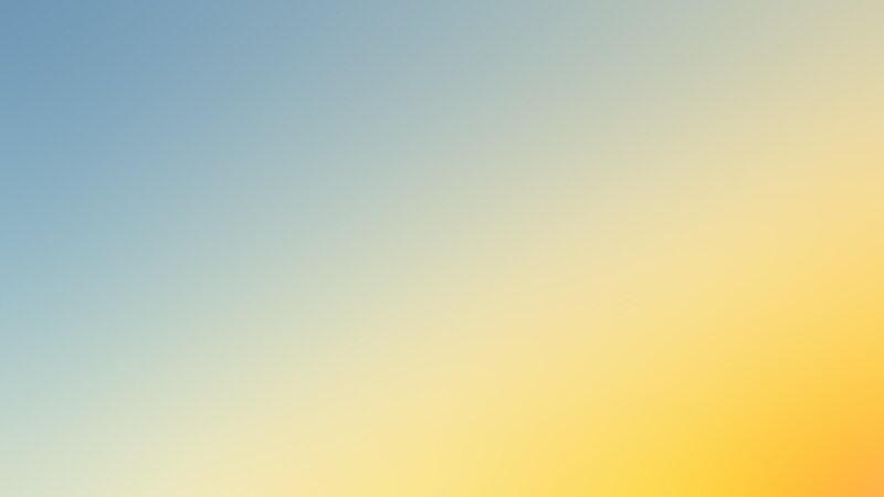 gradient blue to yellow