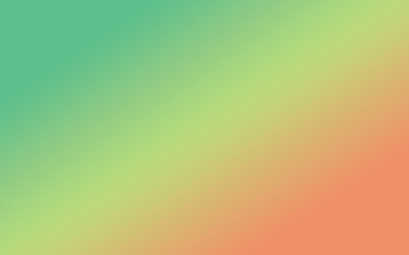 gradient of green to orange