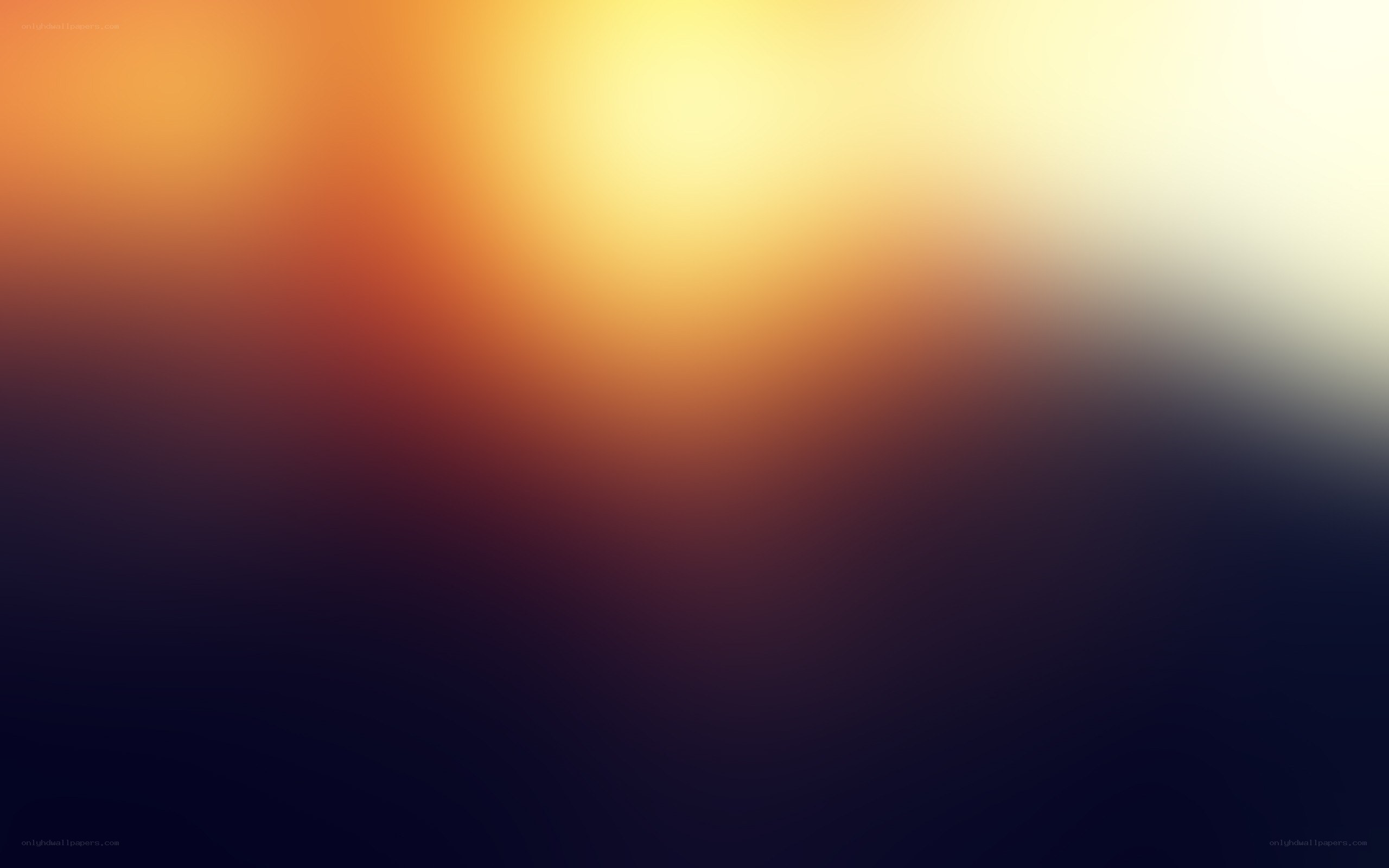 gradient of warm colors