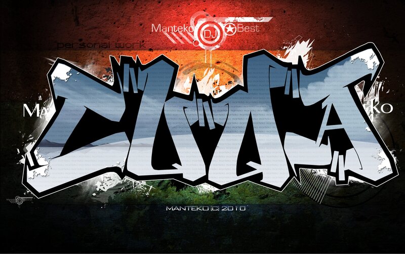 graffiti art by manteko