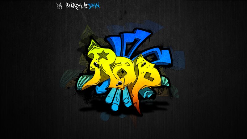 Graffiti Art Design — Black