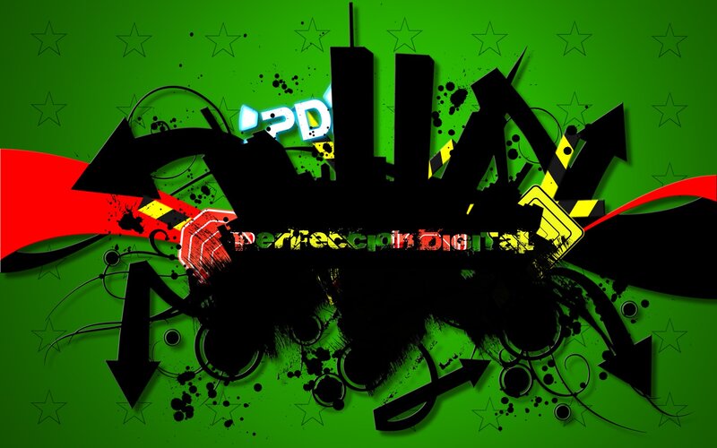Graffiti Art Design — Green