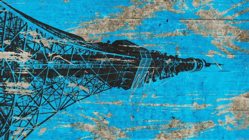 graffiti art of a tower