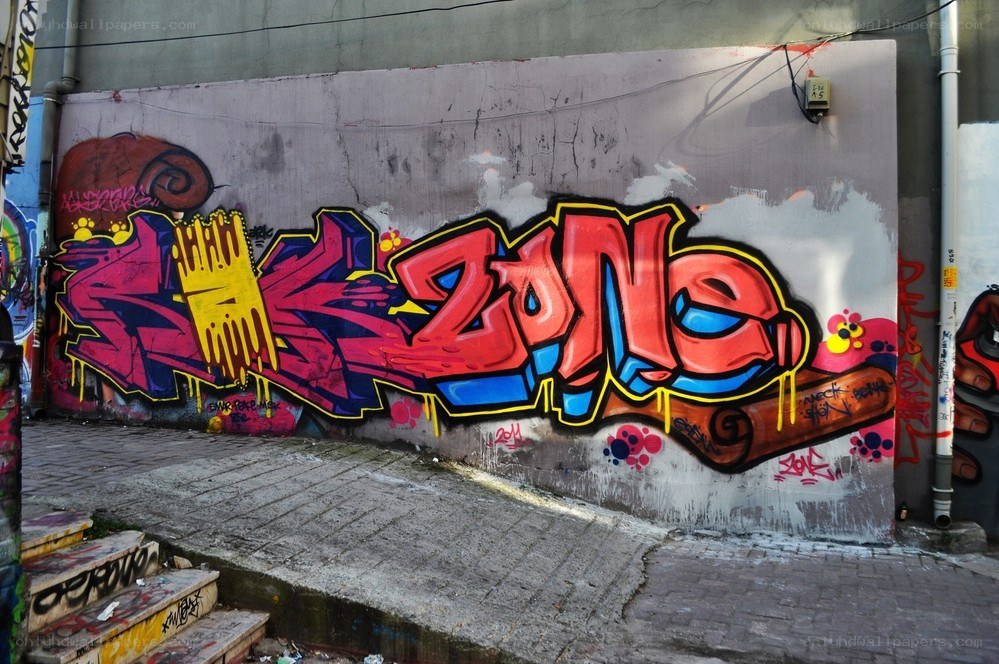 graffiti art on a city wall