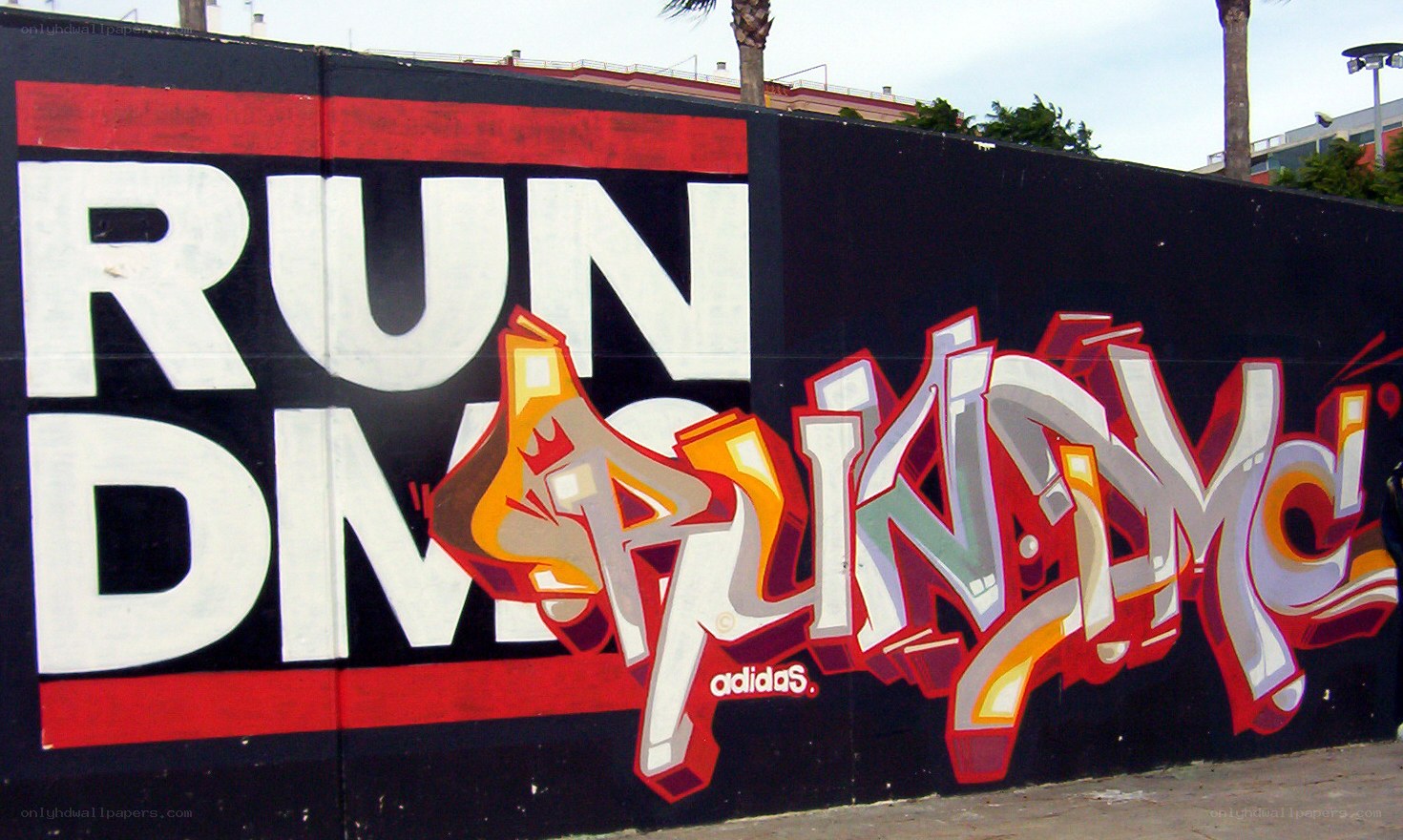 graffiti art on a wall