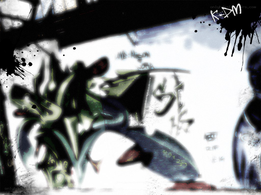 graffiti art on a wall