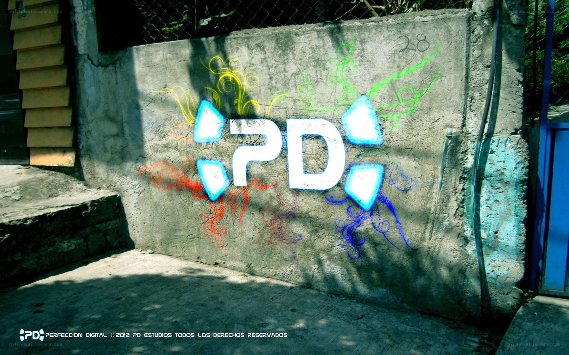 graffiti art on concrete wall