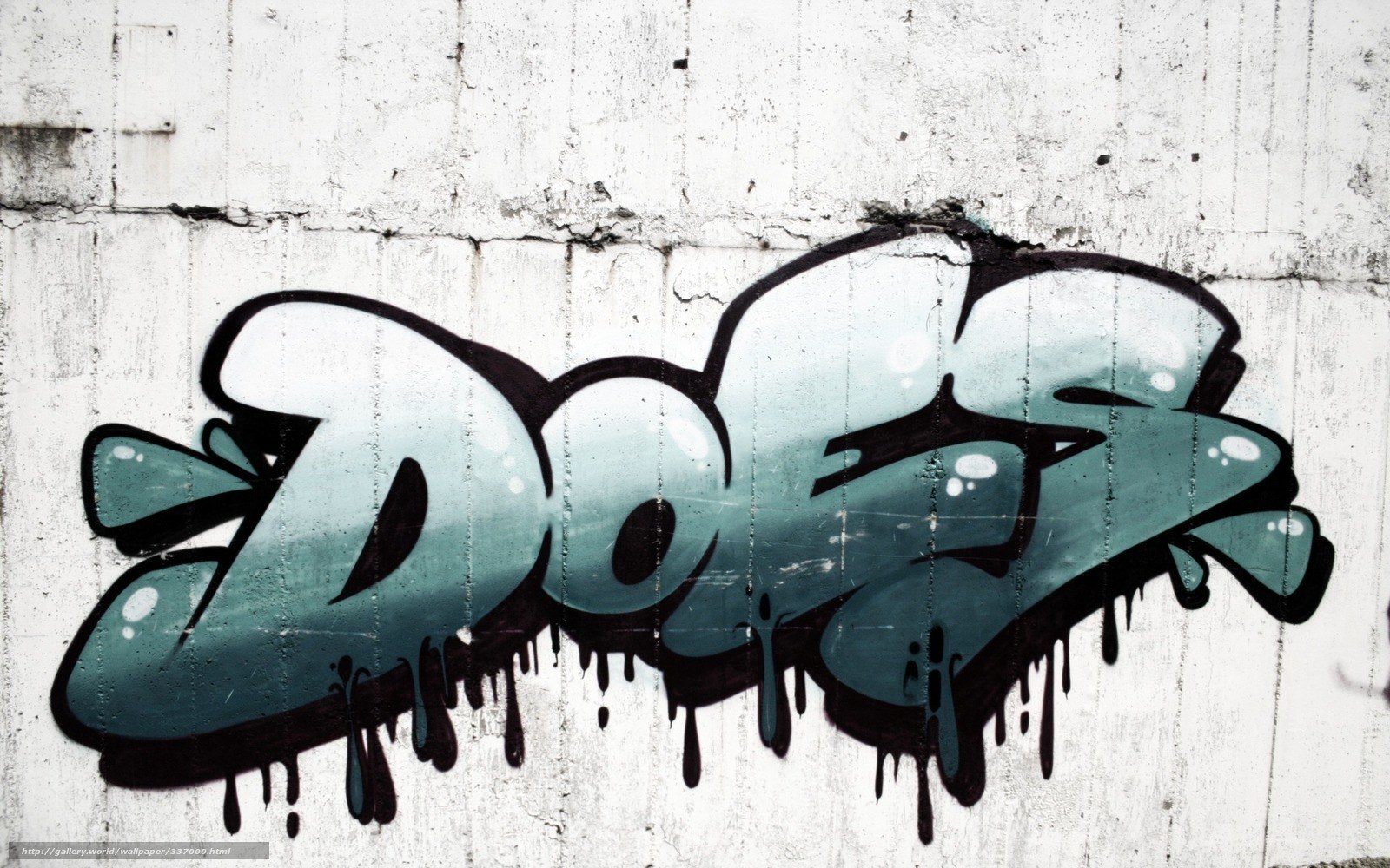 graffiti art on concrete wall