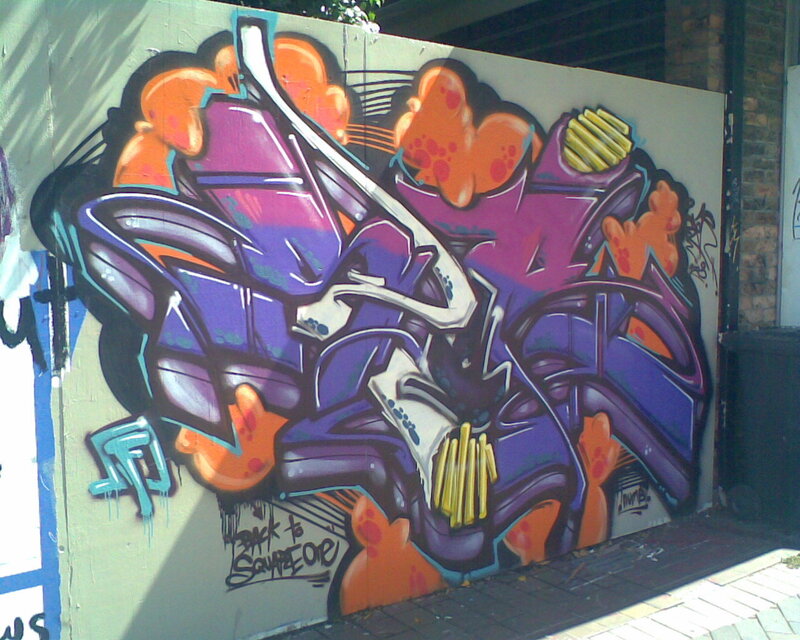 graffiti art on wall