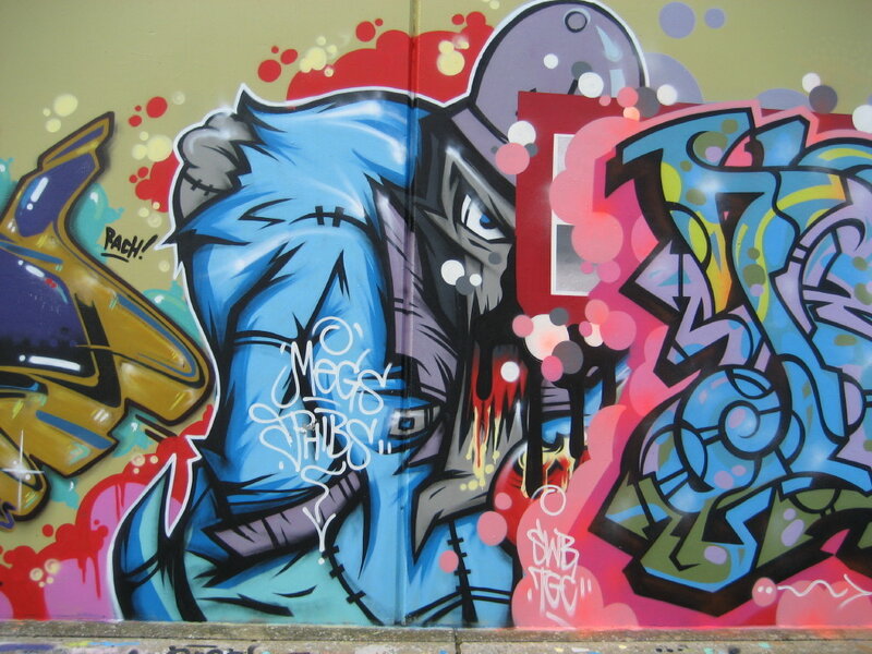 graffiti art on wall