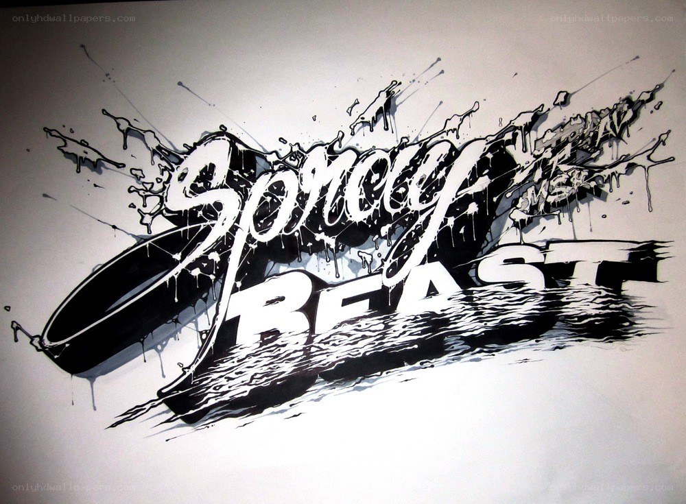 graffiti art with text