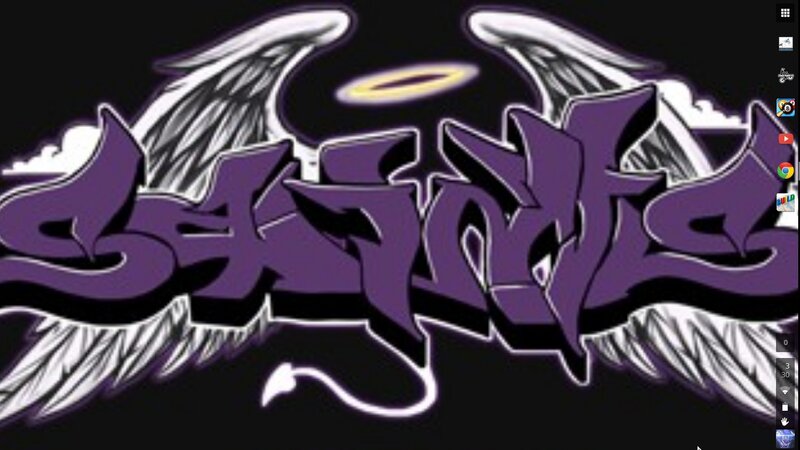 Graffiti Art with Wings