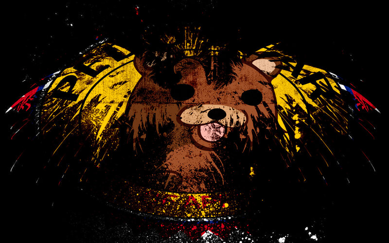 graffiti bear art